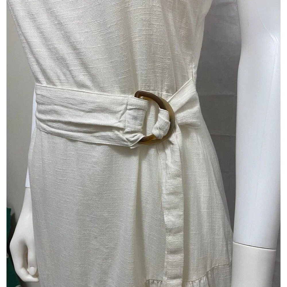 Billabong Island Spirit Women’s Maxi Dress Organic Cotton Size L - Picture 9 of 16